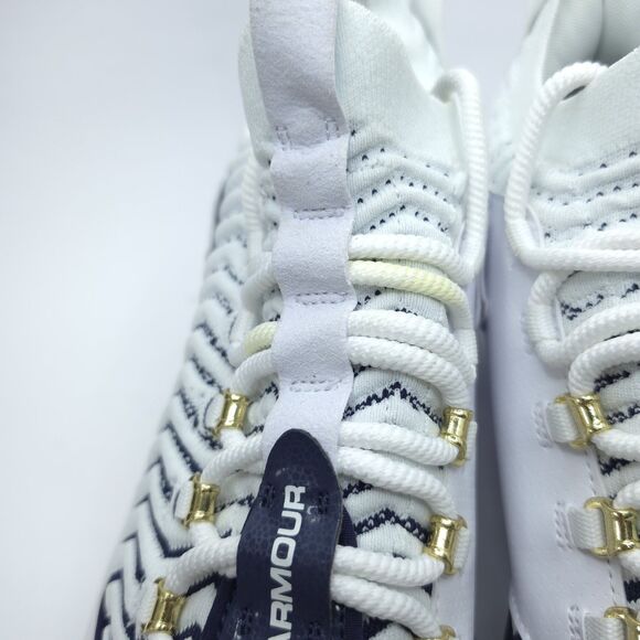 Under Armour Harper 9 Pro TPU \'White Metallic Gold\' 3027444-102 Baseball size 13 main image 7